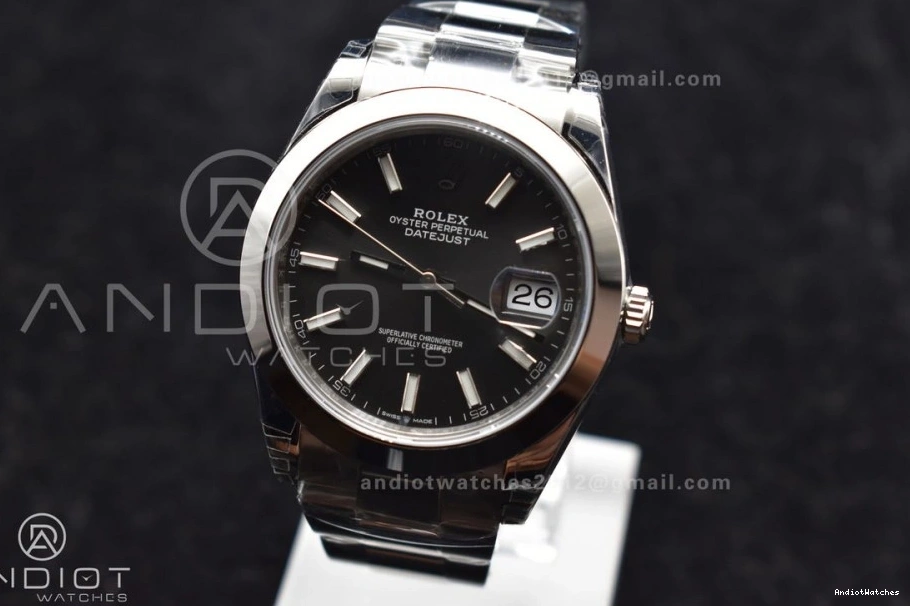 Dial Grey SS Edition Rhodium Best 904L 126330 DateJust Bracelet 597 VS 41 Effortless On VSF 1:1 Oyster 0208